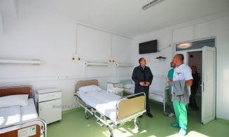Continuă lucrările de reabilitare la Spitalul Municipal Turda. „Condiții mai bune pentru toți pacienții”