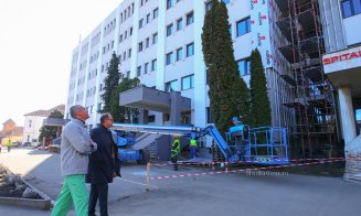 Continuă lucrările de reabilitare la Spitalul Municipal Turda. „Condiții mai bune pentru toți pacienții”