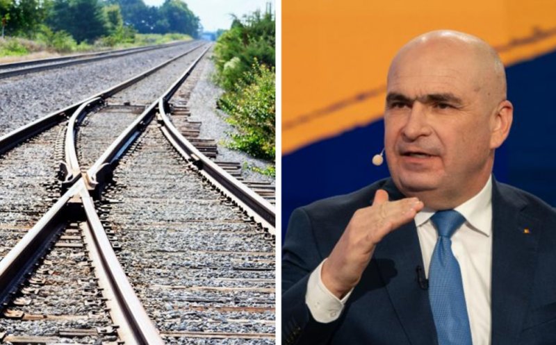 Premierul Bolojan, termene clare pentru calea ferată Cluj - Episcopia Bihor, până în august 2026 / Stadiul lucrărilor acum este de 42%