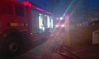 INCENDIU în incinta stadionului Cluj Arena