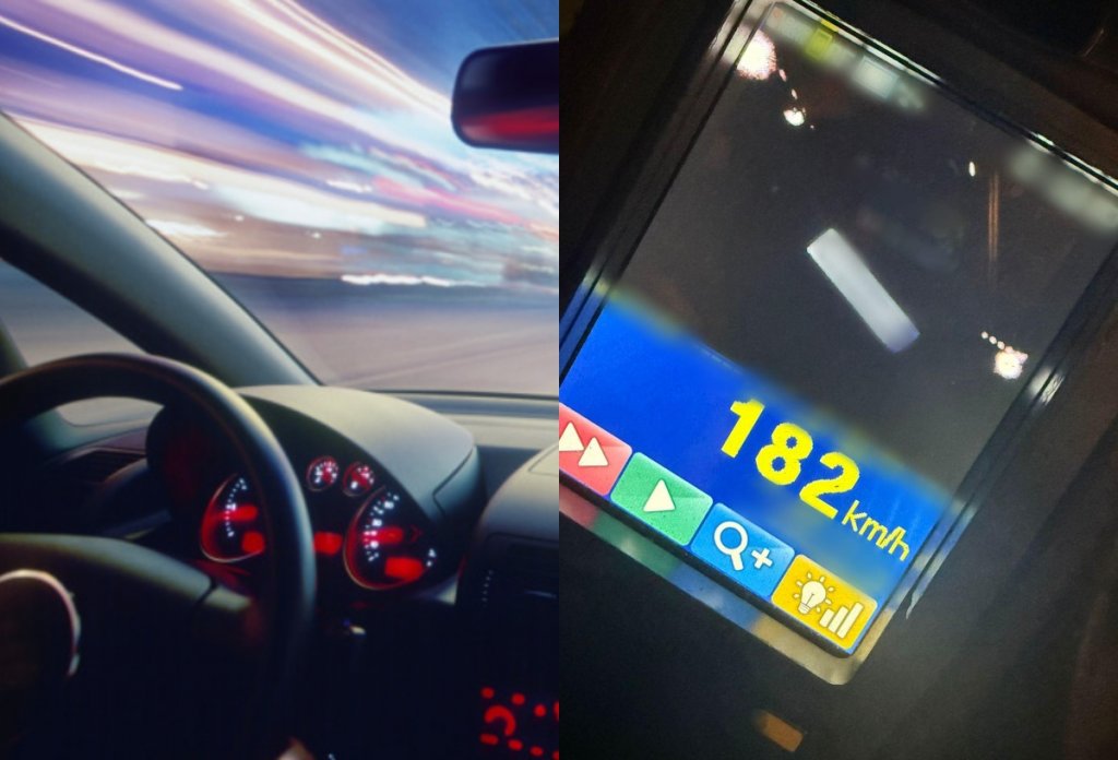 Șofer prins cu 182 km/h în Cluj-Napoca, într-o zonă cu limită de 50 km/h. Polițiștii l-au lăsat pieton, dar să vezi ce amendă record a primit