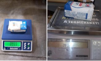 Păcăliți la cântar în supermarketuri. Punga de 1 kg cântărea de fapt 930 de grame