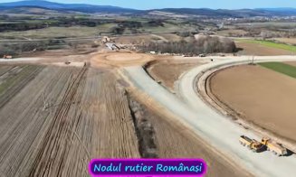 Șantierul Autostrăzii Transilvania, surprins în imagini impresionante: progres pe lotul Zimbor – Poarta Sălajului