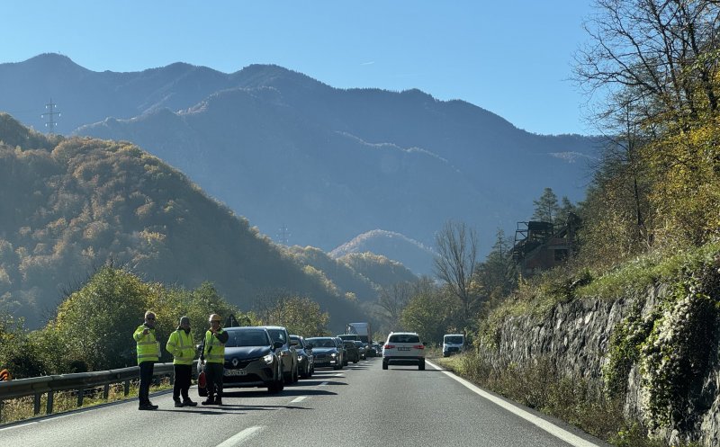 Restricții de circulație pe Valea Oltului timp de trei luni