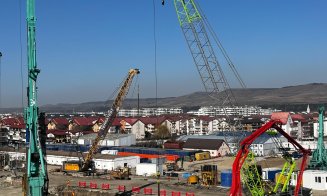 METROU CLUJ. Începe prima etapă de excavare a puțului de lansare pentru ''cârtițe''