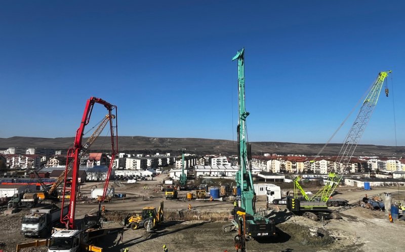 METROU CLUJ. Începe prima etapă de excavare a puțului de lansare pentru ''cârtițe''
