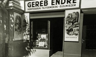 Vechiul Cluj - Magazin alimentar pe actualul Bulverdul 21 Decembrie 1989