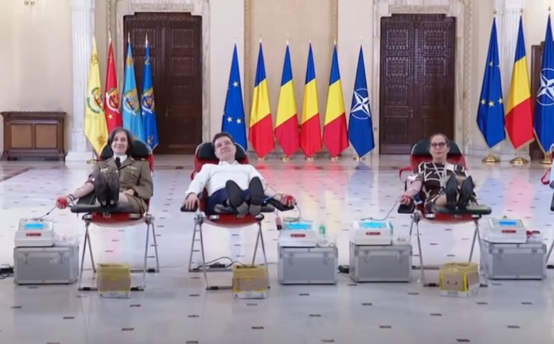 „Fiecare donare salvează vieți!” Nicușor Dan a donat sânge la Cotroceni