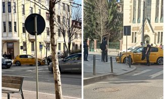 Accident pe strada Horea din Cluj. La un pas să se repete tragedia în care o tânără însărcinată a murit strivită pe trotuar