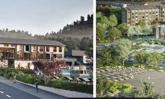 "Mamaia" de Cluj. Complex turistic cu piscine exterioare, spa, terenuri de sport și plajă privată