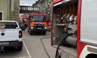 Incendiu într-un hotel din Câmpia Turzii: șapte persoane s-au autoevacuat