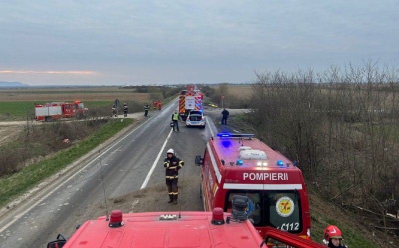 Accident cumplit în această dimineață pe un drum din Transilvania. A fost "ultimul drum" pentru un tânăr/ Cum s-a produs tragedia
