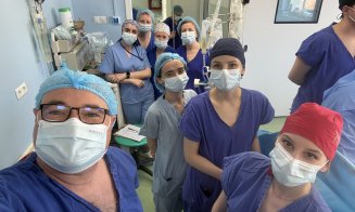 Încă un weekend în sala de operație! Medicii de la IRGH Cluj au realizat duminică al 24-lea transplant hepatic
