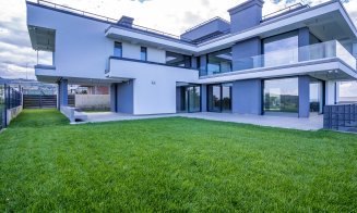O vilă din Cluj îmbină arhitectura cu infrastructura tehnică avansată și potențialul de dezvoltare al terenului