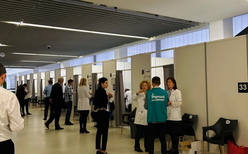 Campania „Din grijă pentru tine” își redeschide porțile la Cluj-Napoca! Consultații și ecografii GRATUITE oferite de zeci de medici la BT Arena
