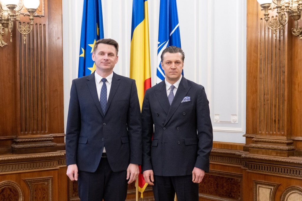 Clujeanul din fruntea Senatului l-a primit pe noul ambasador al Republicii Moldova: „Am discutat despre proiectele noastre comune, mai ales în energie și securitate”