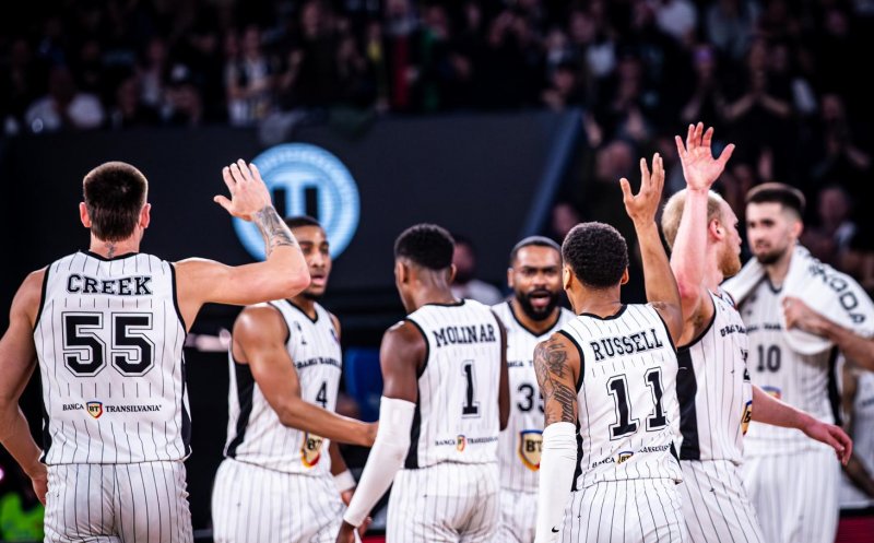 U-BT, din nou față în față cu Cedevita Olimpija Ljubljana. Clujenii se confruntă cu probleme de lot înaintea meciului din ABA League