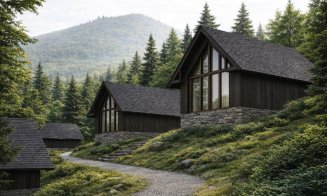 Un nou complex turistic în județul Cluj. Case de vacanță, cu vedere la lac, într-o oază de relaxare