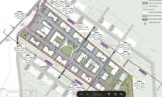 Ansamblul de aproape 100 mil. EURO, situat la doi pași de Cluj-Napoca, nu se face deocamdată. Se propun peste 1.100 de apartamente