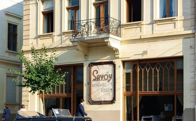 Vechiul Cluj - Fostul restaurant Savoy (Fetițele Vieneze)