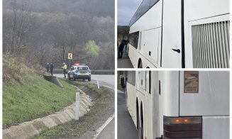 Incident șocant pe un drum național: o fată de 15 ani a căzut dintr-un autocar aflat în mers