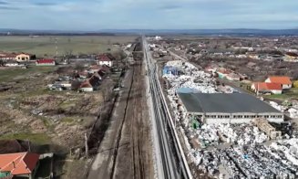 Calea ferată Cluj - Episcopia Bihor, aproape paralizată: termenul de finalizare e tot mai greu de atins / Stadiul lucrărilor pe toate cele 4 loturi