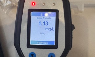 Trafic à la Cluj: La volan, cu 1,13 mg/l alcool pur în aerul expirat / Minori fără permis, pe motociclete neînmatriculate / 158 de pietoni amendați