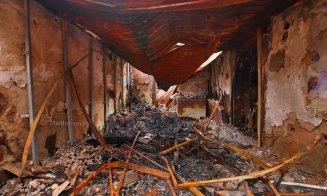 Primele module de locuit destinate familiilor afectate de incendiul de pe strada Margaretelor, instalate pe poziții