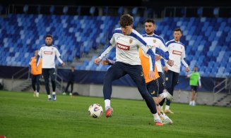 Andrei Coubiș, fundașul Universității Cluj, a debutat pentru echipa națională a României