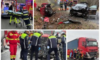 Val de tragedii pe șoselele din Cluj: 8 oameni și-au pierdut viața în ultimele zile. "Stop accidentelor rutiere. Viața are prioritate!"