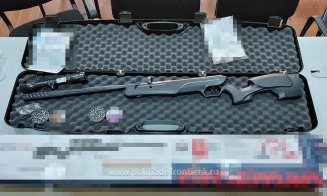 Armă cu aer comprimat și proiectile, descoperite într-un colet ajuns pe Aeroportul Cluj