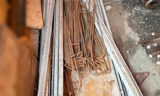 Furt pe calea ferată Cluj - Oradea. Percheziții efectuate de polițiști