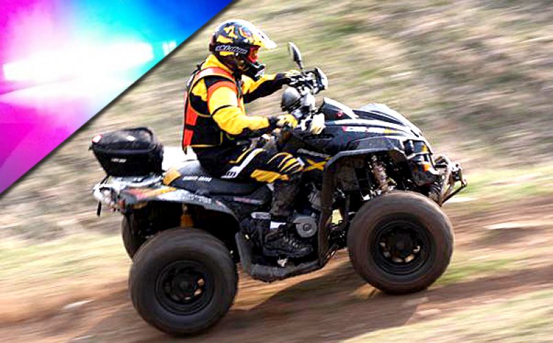 Vestul sălbatic în Cluj-Napoca: A fugit cu ATV-ul de polițiști, a abandonat vehiculul, și-a schimbat hainele și a plătit pe altcineva să declare că a fost la volan