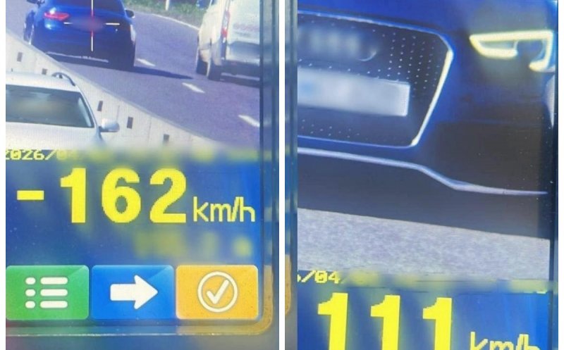 "Performanță" rară în Cluj, demnă de Cartea Recordurilor: un șofer a încălcat legea de două ori în doar 4 minute