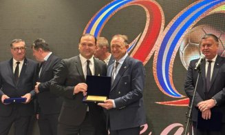 Cristian Matei, primarul din Turda, premiat la Gala Aniversară – 90 de ani de handbal românesc