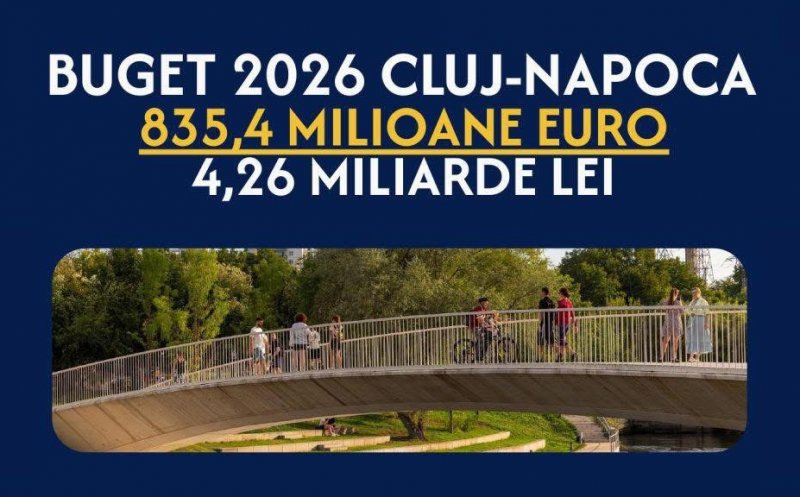 A fost publicat proiectul de Buget al Clujului pentru 2026! Vezi toate detaliile