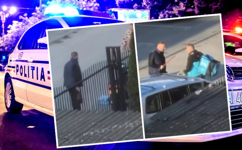 Corecție cu ranga în traficul din Cluj-Napoca. Bătăușul cu crize de nervi a obținut statutul de infractor / Reținut de polițiști