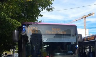 Linia M21 circulă pe traseu deviat astăzi