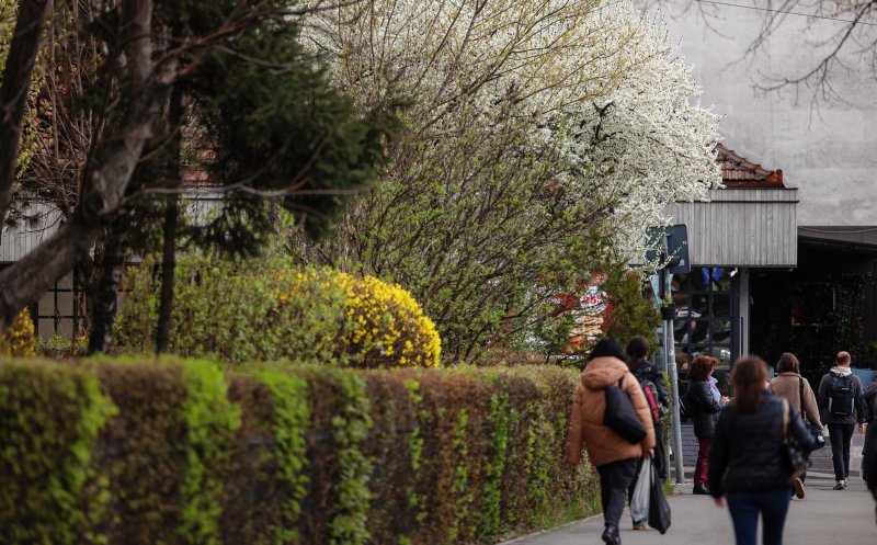 Vremea de Vinerea Mare la Cluj-Napoca: O zi rece de primăvară. Ce temperaturi ne așteaptă