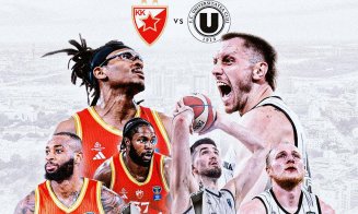 Trei jucători lipsesc din lotul U-BT Cluj-Napoca în meciul cu Steaua Roșie Belgrad