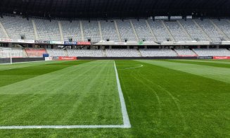 Gazon de „Premier League” pe Cluj Arena pentru meciul dintre primele două clasate "U" și CS U Craiova . Alin Tișe: „Visez la Champions Leagu