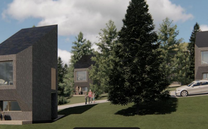 Proiect de case futuriste în Parcul Natural Apuseni. Urbaniștii Clujului vor avea ultimul cuvânt