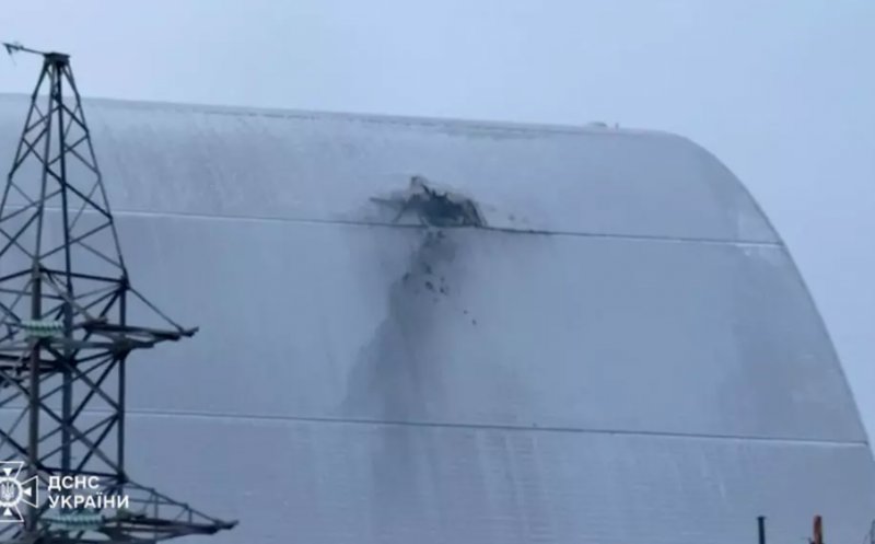 Experții avertizează asupra unui posibil colaps a „sarcofagului” centralei de la Cernobîl: „Ar fi catastrofal”