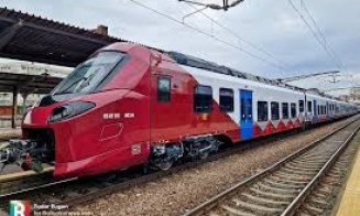 Trenuri electrice noi, private, de la Cluj-Napoca spre București, Brașov și Timișora. VEZI prețurile