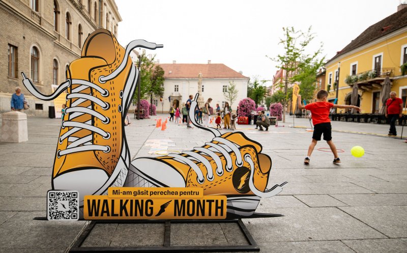 Competiția caritabilă Walking Month revine în 2026