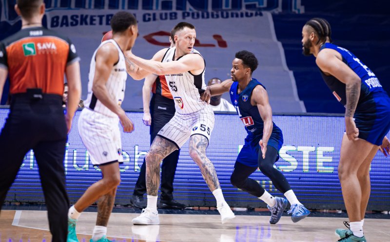 Avanpremieră pentru play-off. U-BT se duelează cu Buducnost în Top 8 ABA League