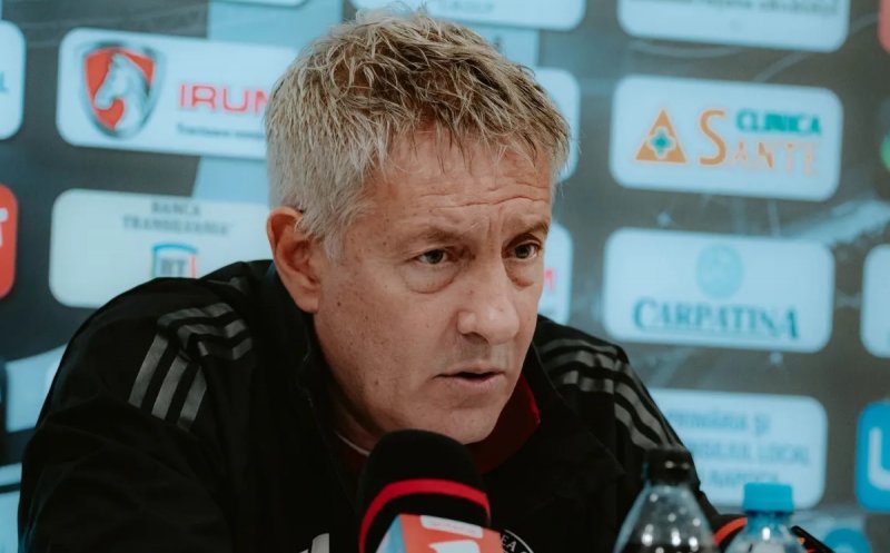 Cristiano Bergodi, punctul forte al Universității Cluj în Cupa României. Italianul e cel mai titrat antrenor rămas în competiție