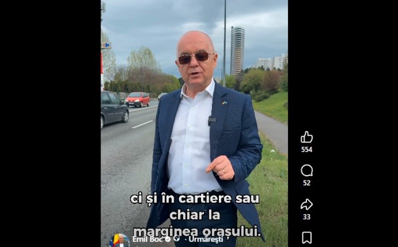 Amenzi pentru firmele care fac curat pe străzile din Cluj-Napoca. Boc: ''Nu accept...!"