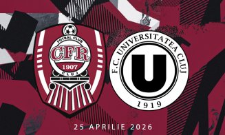 DERBY de Cluj în Gruia, cu ”grad ridicat de risc” / CFR Cluj: 'Să vă prezentați cu nume, prenume și CNP la casele de bilete'