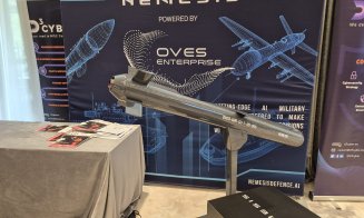 Așa arată prima rachetă de croazieră românească: E produsă de o firmă IT din Cluj, zboară la 50 de metri și folosește AI la bord